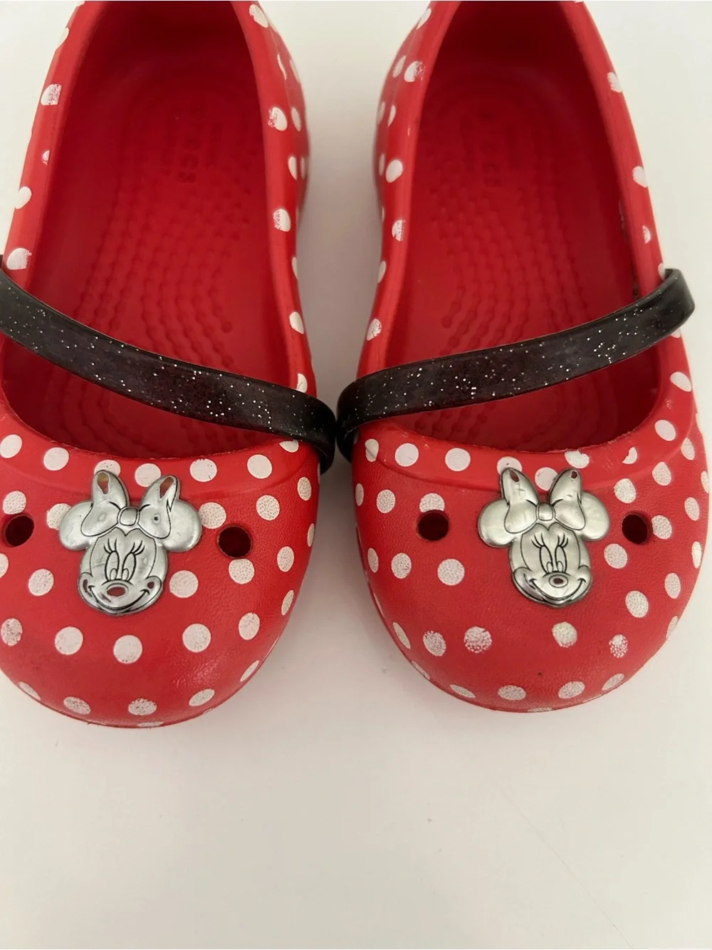 CROCS Minnie Mouse Mary Jane Shoes, size 7